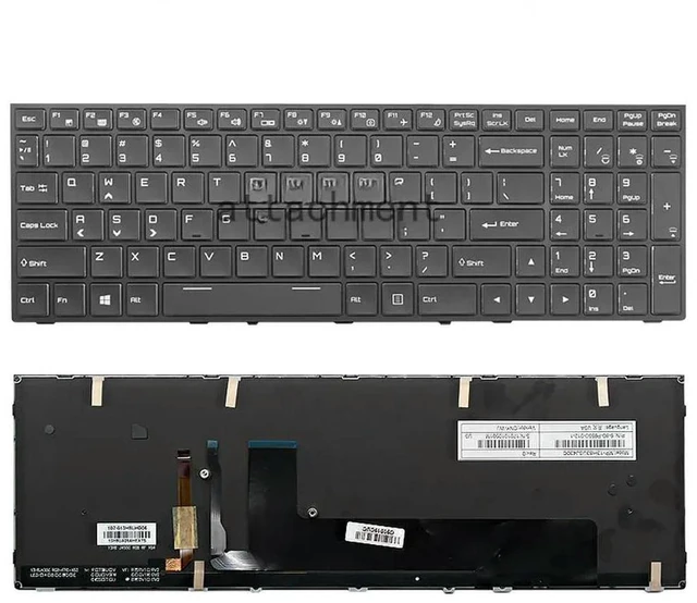 Main image of US Keyboard for ProBook 450 G8 G9 G10 455 G8 G9 G10 450R G8 455R G8 G9 650 655 G8 G9 G10 ZBook Power G7 G8 G9 G10
