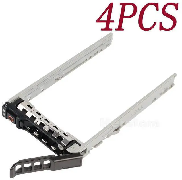 Main image of 4PCS 8FKXC 2.5'' SAS SATA Server Tray Caddy for PowerEdge R730 R630 T640 T630 HARD DRIVE Bracket 8FKXC