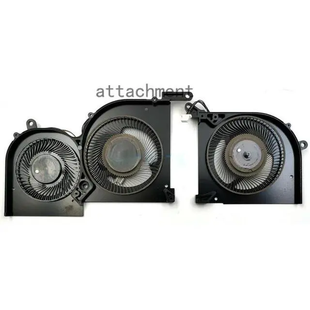 Alt view image 2 of 2 - CPU GPU Cooling Fan for GS66 Stealth 10SD 10SE 10SF 10SFS 10SGS MS-16V1 MS-16V3 BS5005HS-U4Q BS5005HS-U4J 16V1-G-CW