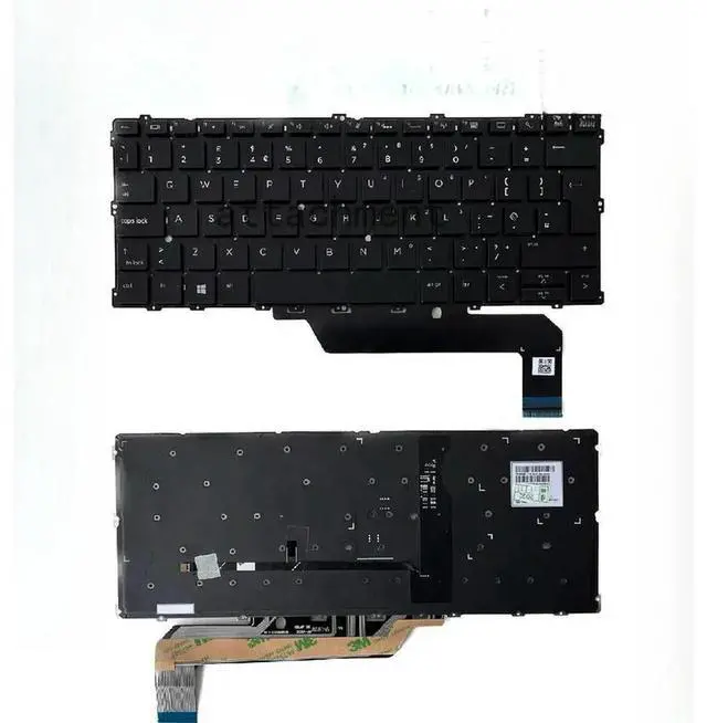 Main image of US Layout Laptop Keyboard for EliteBook X360 1040 G7 EliteBook X360 1040 G8 Backlit Black Without Frame