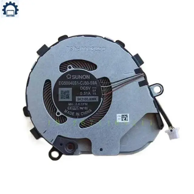 Alt view image 3 of 3 - 03NVJ1 For Latitude 7310 Laptop Cooling Fan Cooler Fan Heatsink Radiator EG50040S1-CJ50-S9A 3NVJ1 CN-03NVJ1
