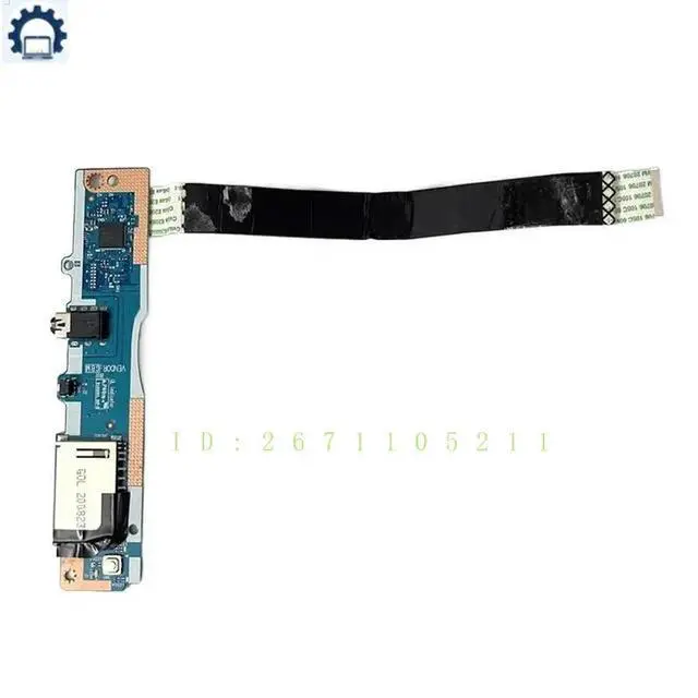 Alt view image 2 of 2 - GS552 NS-C782 For 3-15IIL05 3-15IML05 3-15ITL05 Power Audio SD Card Reader Bttton Board 5C50S25046 5C50S25437