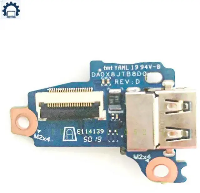 Main image of DA0X8JTB8D0 L44578-001 For ProBook 440 445 G6 Laptop USB Card Board 100% Tested Fast Ship