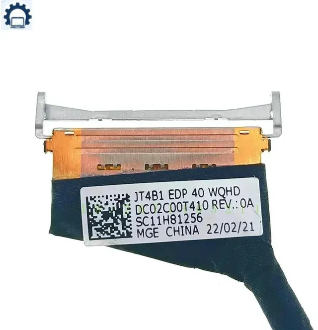 Alt view image 3 of 3 - FORgenuine laptop LCD EDP cable for ThinkPad t14s Gen 3 jt4b1 2K WQHD dc02c00t400 dc02c00t410 dc02c00t420