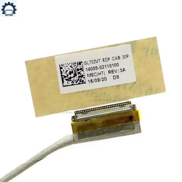 Alt view image 3 of 3 - lcd screen edp Cable 30pin 14005-02110100 FOR GL702ZC GL702VS-BI7N12 usa