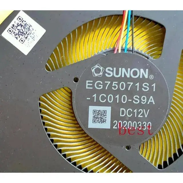 Alt view image 3 of 3 - Laptop CPU Cooling Fan For Honor Hunter HONOR V700 Gamebook 16.1 FRD-WFG9 WFD9 Fans E G75071S1-1C010-S9A