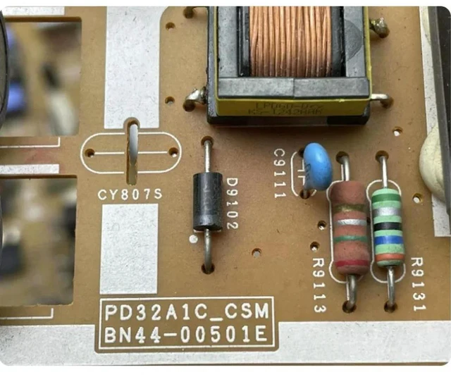 Alt view image 6 of 6 - 2pcs TV Power Supply Board PD32A1-CSM BN44-00501A BN44-00501E for UA32ES5500R