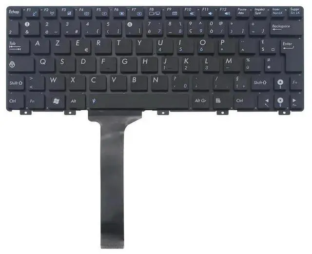 Alt view image 2 of 3 - Black French Keyboard For Eee PC 1015PW 1015PX 1015T 1015Tx 1016P 1016PT