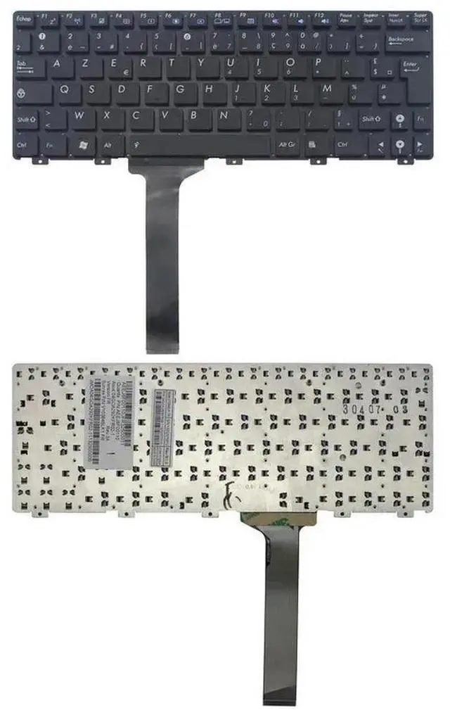 Main image of Black French Keyboard For Eee PC 1015PW 1015PX 1015T 1015Tx 1016P 1016PT