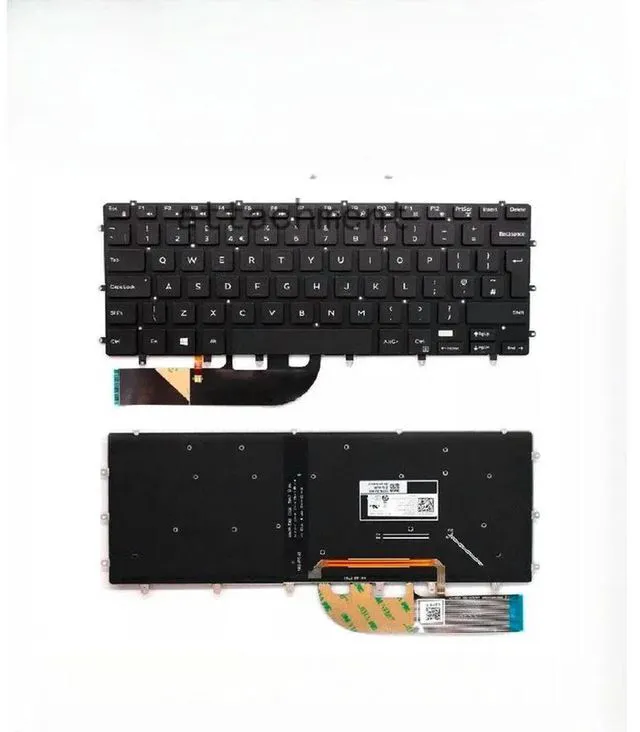 Main image of US ENG backlit keyboard for XPS15 9550 9560 9570 7590 PRECISION 5510 5520 5530 5540 P56F INPIRON 2IN1 7568 7558 laptop