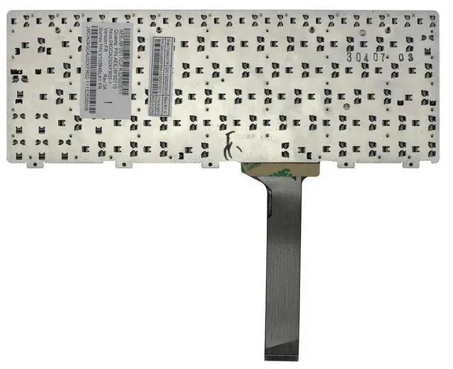 Alt view image 3 of 3 - Black French Keyboard For Eee PC 1015PW 1015PX 1015T 1015Tx 1016P 1016PT