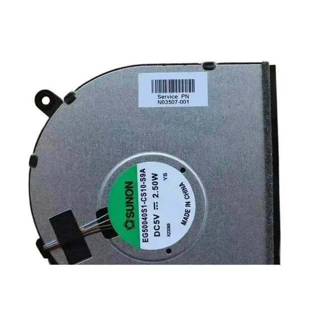 Alt view image 3 of 3 - EG50040S1-CS10-S9A For Pavilion 15-EG2100TU Cooling Fan TPN-Q245 N03507-001