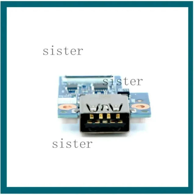 Alt view image 3 of 3 - For Thinkpad T14 Gen1 P14S Gen1 USB Sub Card Board Connector For CPU NS-C803 5C50S73048