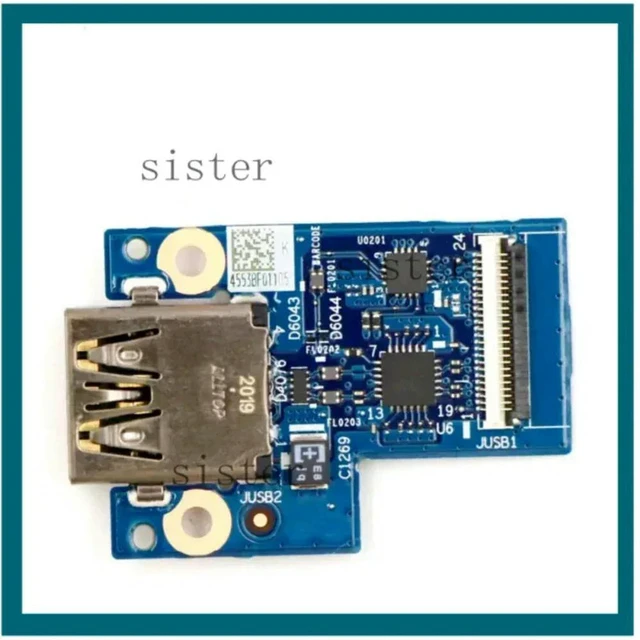 Alt view image 2 of 3 - For Thinkpad T14 Gen1 P14S Gen1 USB Sub Card Board Connector For CPU NS-C803 5C50S73048