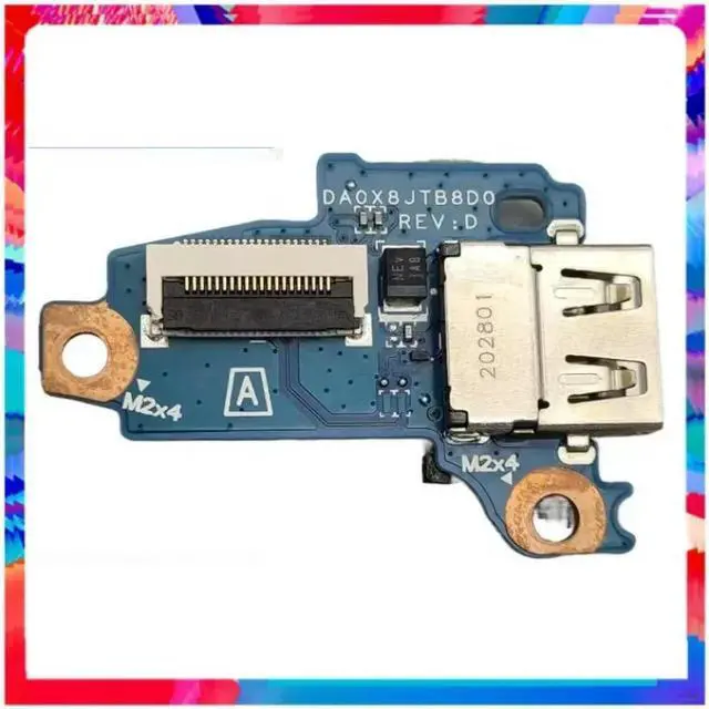 Main image of For ProBook 440 445 G6 Laptop USB Card Board With Cable DA0X8JTB8D0 L44578-001 100% Tested