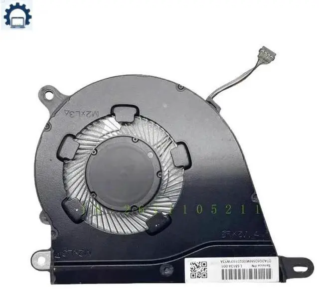 Main image of L68134-001 For 15-EF 15S-EQ 15-DY 15S-FQ Laptop Cooling Fan Cooler Fan Heatsink Radiator Fast Ship