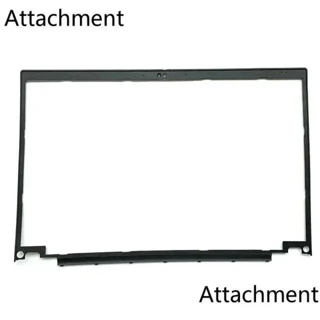 Alt view image 2 of 3 - 1pcs1pcsScreen Front Shell LCD Bezel Cover Case w/ Camera Shutterfor ThinkPad T590P53S T15P15s Laptop 01YT318 AP1AD 00050