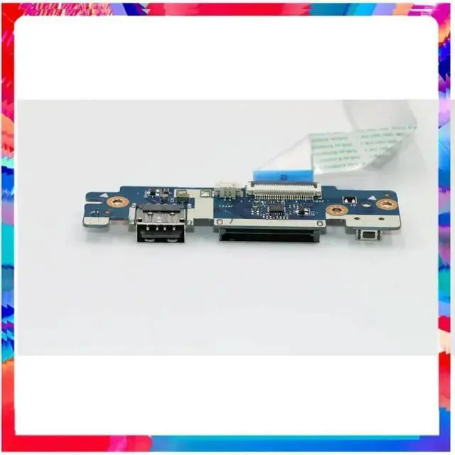 Alt view image 2 of 3 - For 320s-14ikb USB board W/ CABLE CARDS MISC INTERNAL FRU LS-E542P 5C50N78342