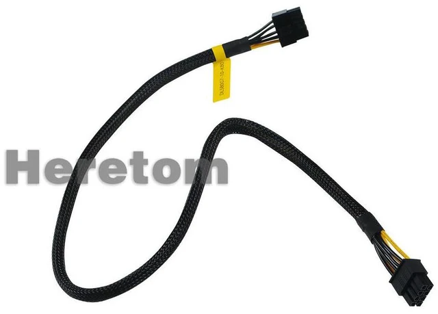 Alt view image 3 of 3 - 10pin HPE DL580 G7 G8 G9 Graphics Video Card Cable For K80/M40/M60/P40/P100 50cm