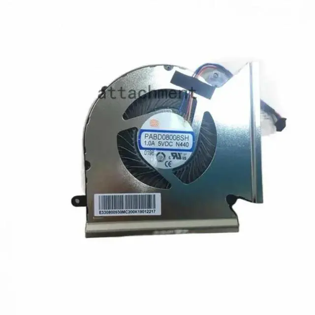 Main image of PABD08008SH N440 N441 For GE66 GP66 GL66 CPU GPU COOLING FAN DC5V 1.0A E330800930 And330401690