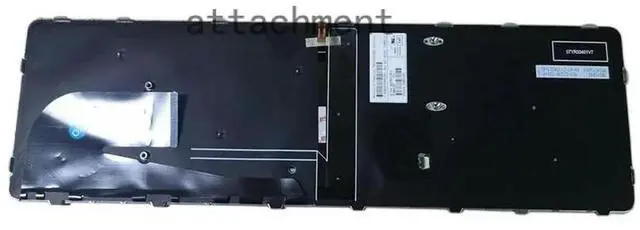 Alt view image 2 of 2 - US Keyboard Backlit for EliteBook 755 G3 G4 850 G3 G4 ZBook 15u G3 G4 Silver Frame With TrackPoint
