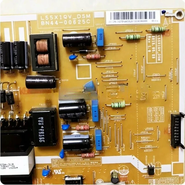 Alt view image 5 of 6 - BN44-00625A BN44-00625C L55X1QV_DSM Power Supply/LED Board for HG55NB690Q UN55F6100A UN55F6400A UE55F6670S UN55F6800AFXZA TV