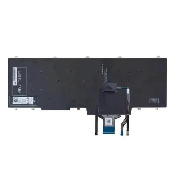 Alt view image 2 of 3 - Keyboard with backlit for 5580 5590 7710 7720 M3520 P53F E5590 E5591 E5580