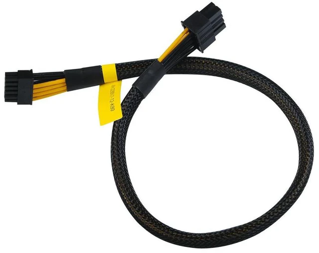 Main image of 12Pin To 8Pin+8Pin GPU Graphics Card Power Cable 18AWG for R2288HV7 40cm
