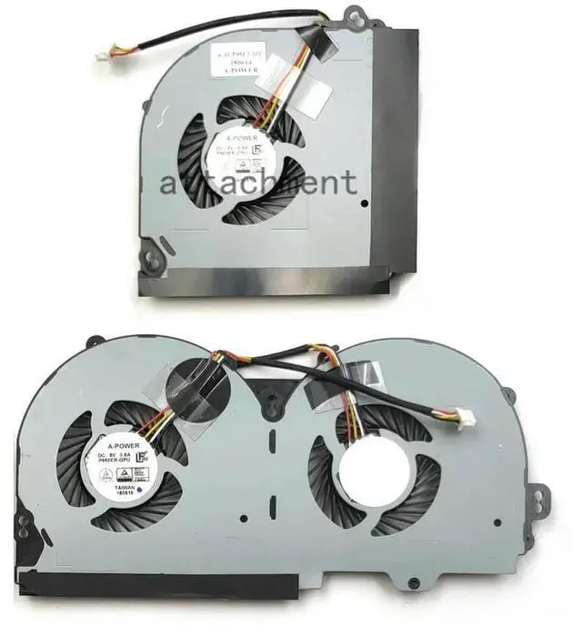 Main image of For P950 P950P950HR CPU FAN BS5005HS-U3E 6-31-P9502-102 3wires