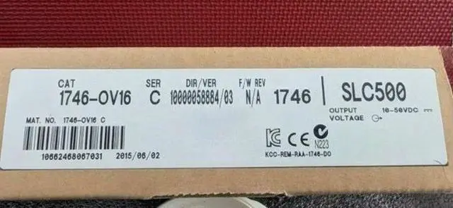 Main image of 1746-OV16 PLC 10-50V DC General-Purpose DC Outputs Fast delivery