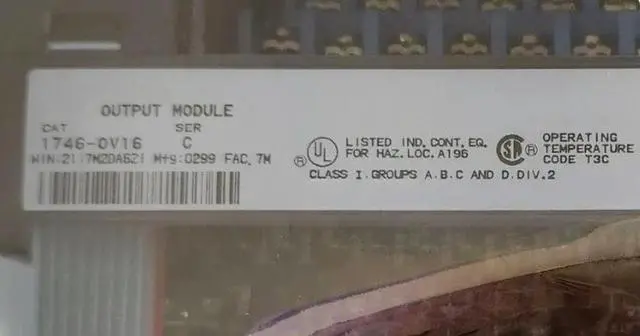 Alt view image 3 of 3 - 1746-OV16 PLC 10-50V DC General-Purpose DC Outputs Fast delivery