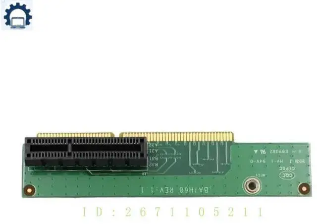 Main image of 01AJ929 For ThinkCentre M720q M920q M920x P330 Tiny Workstation Pcie4 Riser Card BA7H68 REV:1.1