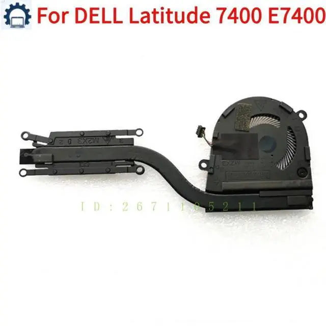 Main image of 0HCYN0 For Latitude 7400 E7400 Laptop Cooling Fan Cooler Fan CN-0HCYN0 HCYN0 AT2EE001ZCL Heatsink Radiator