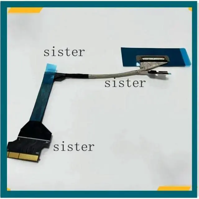Alt view image 2 of 3 - 5c10s30372 dc02c00vt00 LCD EDP cable LVDS wire screen line for appliances 5 pro 16arh7 arh7h iah7h