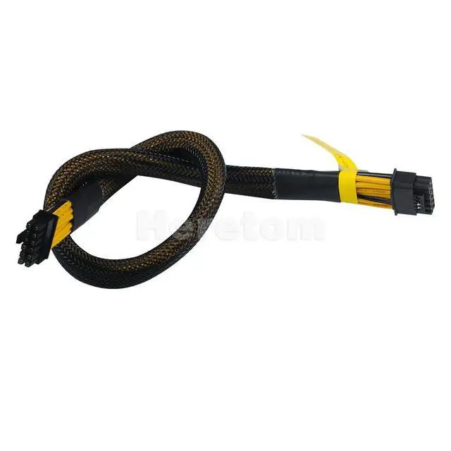 Alt view image 2 of 3 - 12Pin to 16pin 12VHPWR GPU Power Cable for R2288HV7 RTX 4090 4080 16AWG