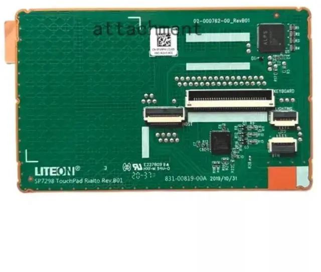 Main image of FOR Precision 7750 7760 P44E TOUCHPAD BOARD W CABLE 0FV9P4 A19AF5