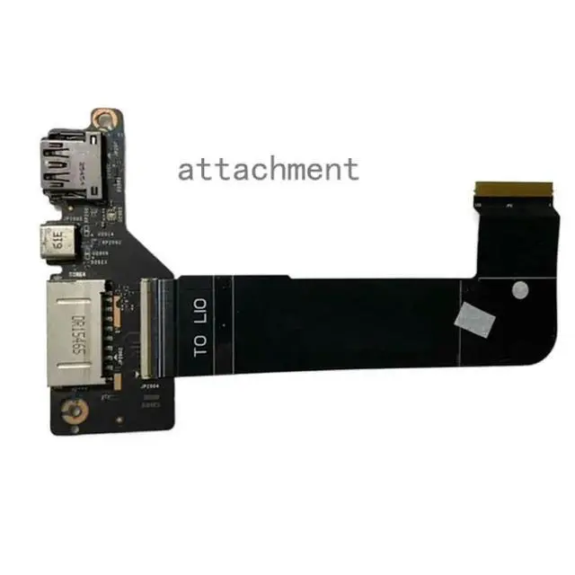 Alt view image 2 of 2 - FOR Yoga 900-13ISK USB SD CARD READER BOARD W CABLE 5C50K48474