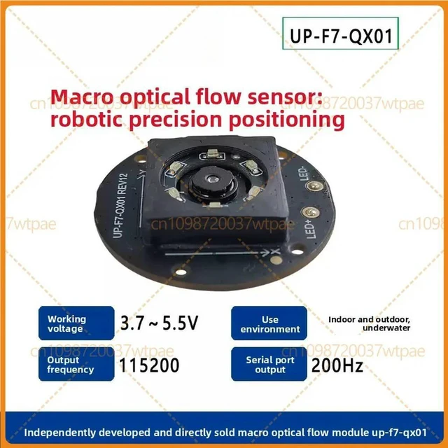 Alt view image 4 of 6 - For UPF7QX01 Macro Optical Flow Sensor Module, Upix Protocol, Indoor Outdoor Precise Positioning For Robot
