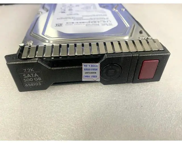 Alt view image 6 of 6 - For 658071-B21 658103-001 500GB SATA 3.5 Inch Server Hard Drive