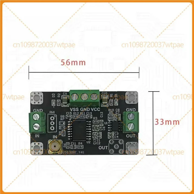 Alt view image 6 of 6 - For AD637 RMS Detector Module, Peak Voltage Detection, AC DC Signal Detecting, For Data Acquisition