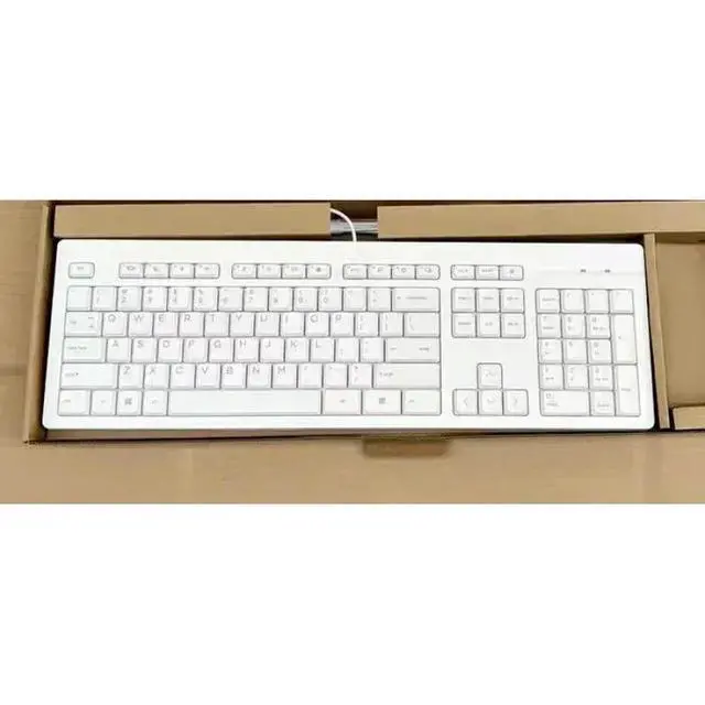 Alt view image 2 of 2 - For wired keyboard notebook silent USB mini desktop computer Office dedicated small 125 keyboard national STA