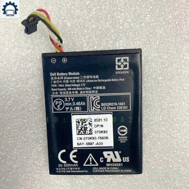 Alt view image 2 of 2 - 070K80 0H132V For PowerEdge PERC Raid Card T40JJ 70K80 H810 H710P H710 37CT1 SAS H132V