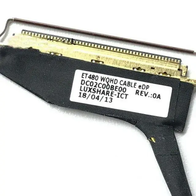 Alt view image 2 of 2 - For ThinkPad T480 QWHD Screen Cable 40PIN 01YR503 USA Stock