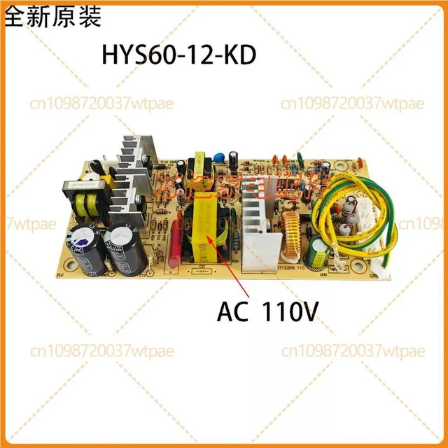 Alt view image 4 of 6 - 110V NoIC Power Supply PCB Board Replacement Part HYS6012KD CD110C for Wine Cabinet Cigar Humidor