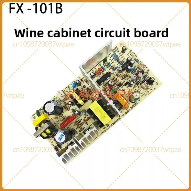 Alt view image 5 of 6 - 10.5V Cooling PCB Power Board Replacement Part FX101B for Fuxin Semiconductor Sample Cabinet Hotel MiniFridge Wine Cabinet