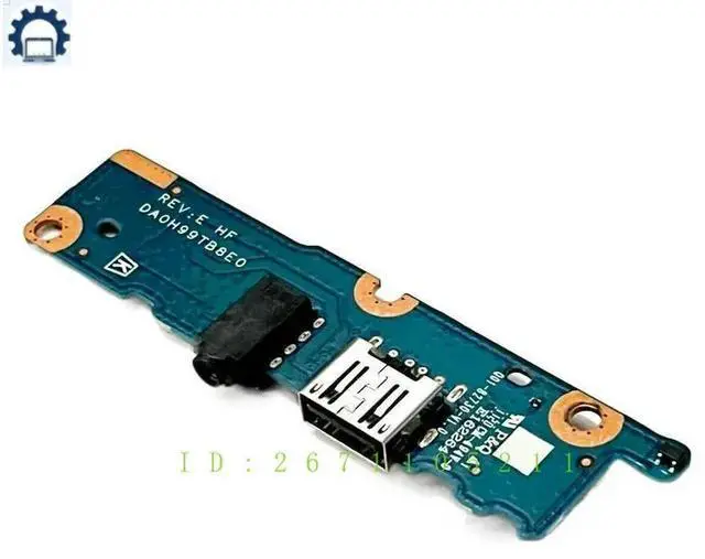 Alt view image 3 of 3 - DA0H99TB8E0 For Matebook 14 NBL-WAQ9HNL NBL-WAQ9R Laptop Audio USB Board