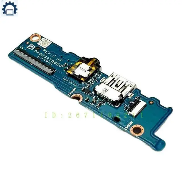 Alt view image 2 of 3 - DA0H99TB8E0 For Matebook 14 NBL-WAQ9HNL NBL-WAQ9R Laptop Audio USB Board