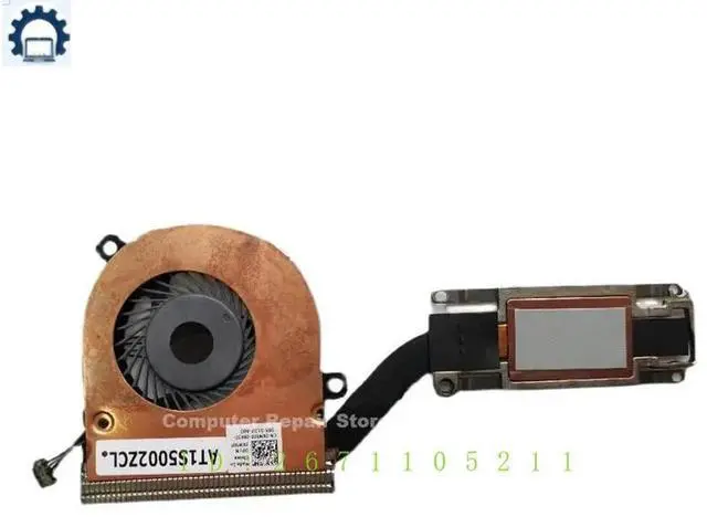 Main image of 0KM50T CN-0KM50T Laptop CPU Heatsink Fan EG50040S1-C920-S9A For Latitude 7280 7290 7380 7390 KM50T AT1S5002ZAL