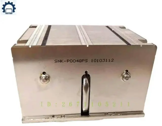 Alt view image 2 of 3 - SNK-P0048PS X9 X10 2U Rectangle Heatsink Radiator CPU Cooler Narrow ILM LGA2011 2U