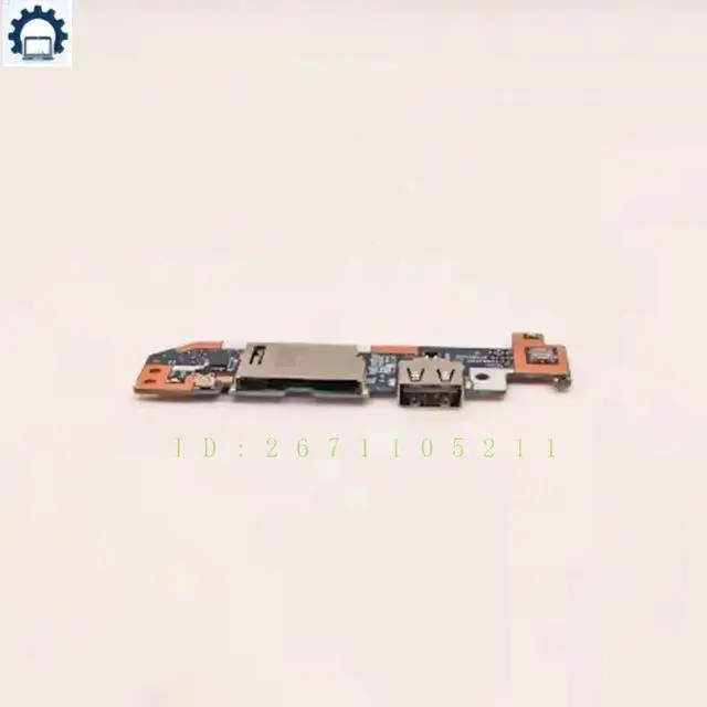 Alt view image 3 of 3 - NS-E342 5C50S25335 For 3 15IAU7 Laptop SD Card Reader USB Power Switch Button Board 100% Tested